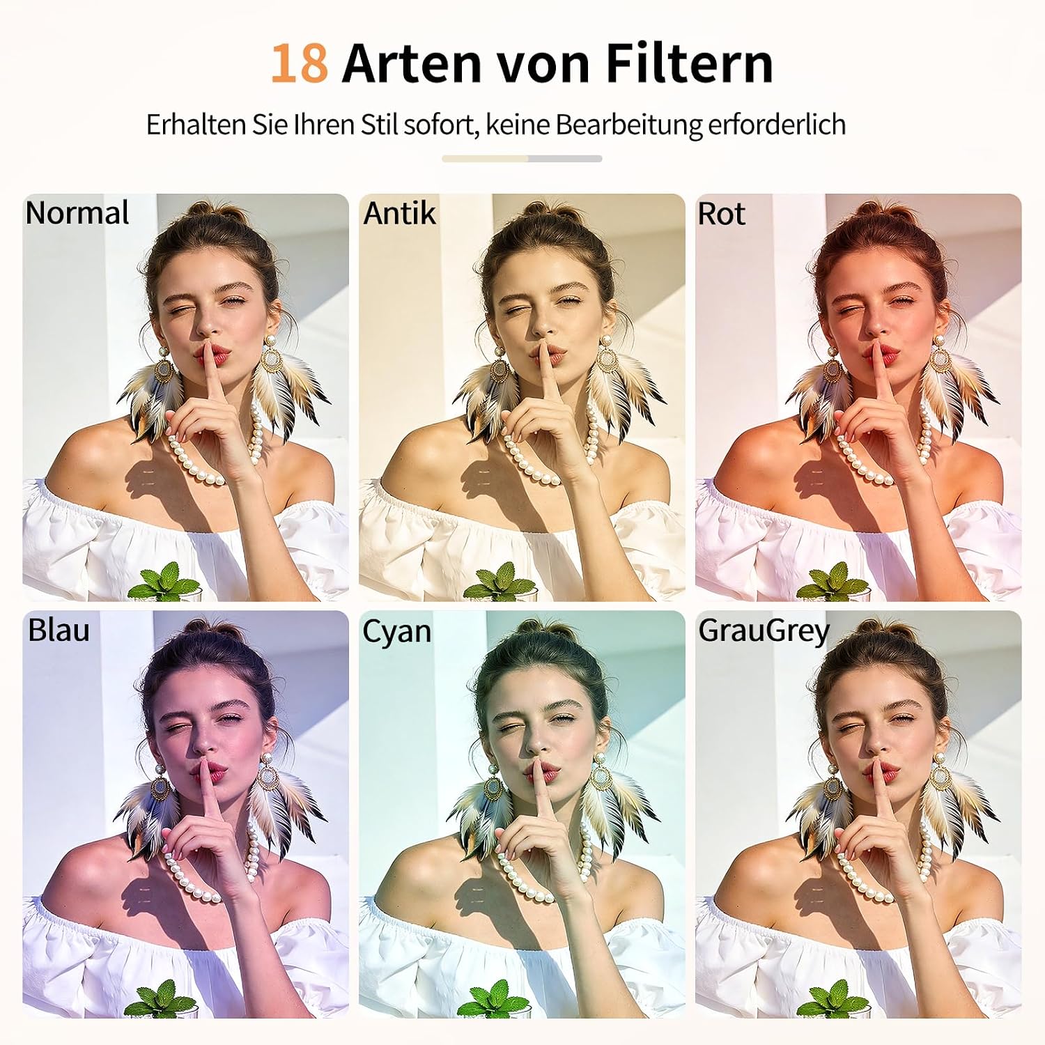 Detalle 2 de Mini Schlüsselanhänger Digitalkamera 1,54 Zoll – 4K Mini Kamera im Retro-Design, 16 GB Speicher, Ultraportabel