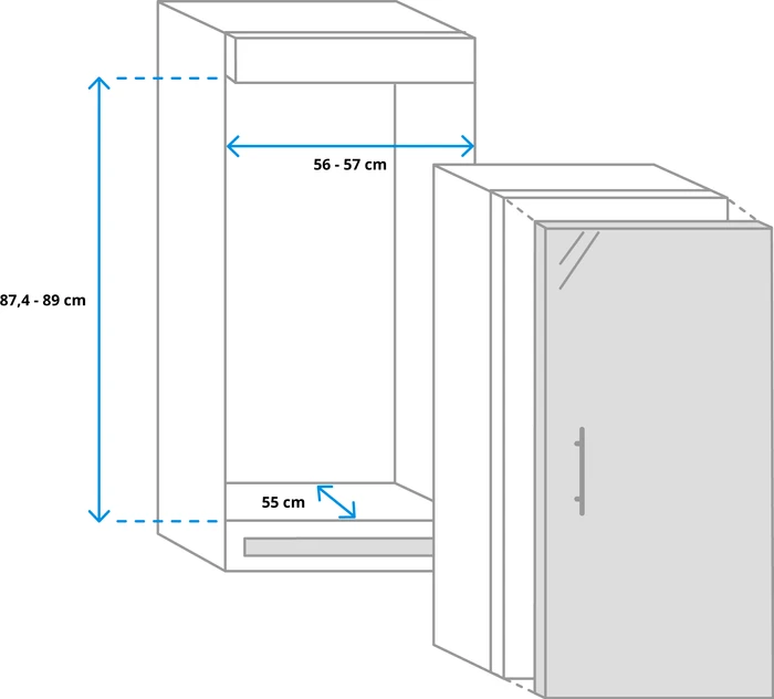 Detalle 2 de Liebherr IFNd 3924-22 Einbaugefrierschrank – flexible Lagerung ohne Eisbildung