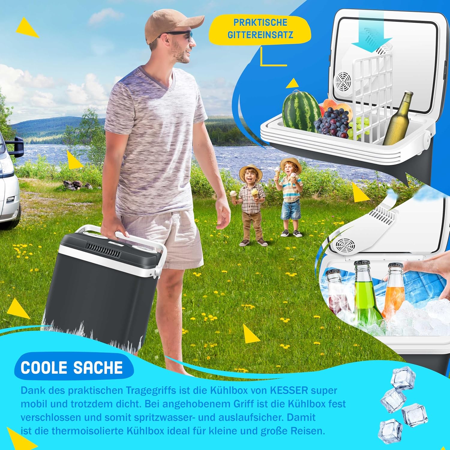 Thumbnail 2 de KESSER Thermobox 32Liter Kühlbox