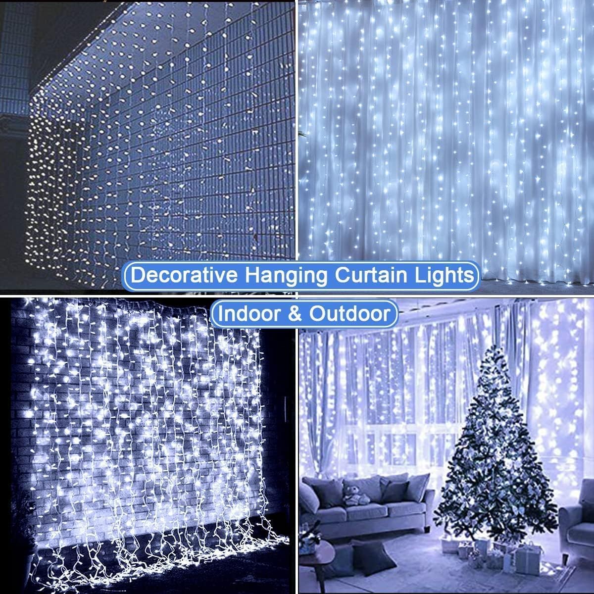Detalle de Dekofun tenda luminosa 6 m con 600 LED