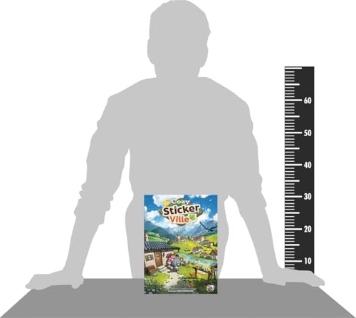 Detalle de Asmodee Cozy Stickerville - Unexpected Games: une aventure coopérative familiale à rebondissement