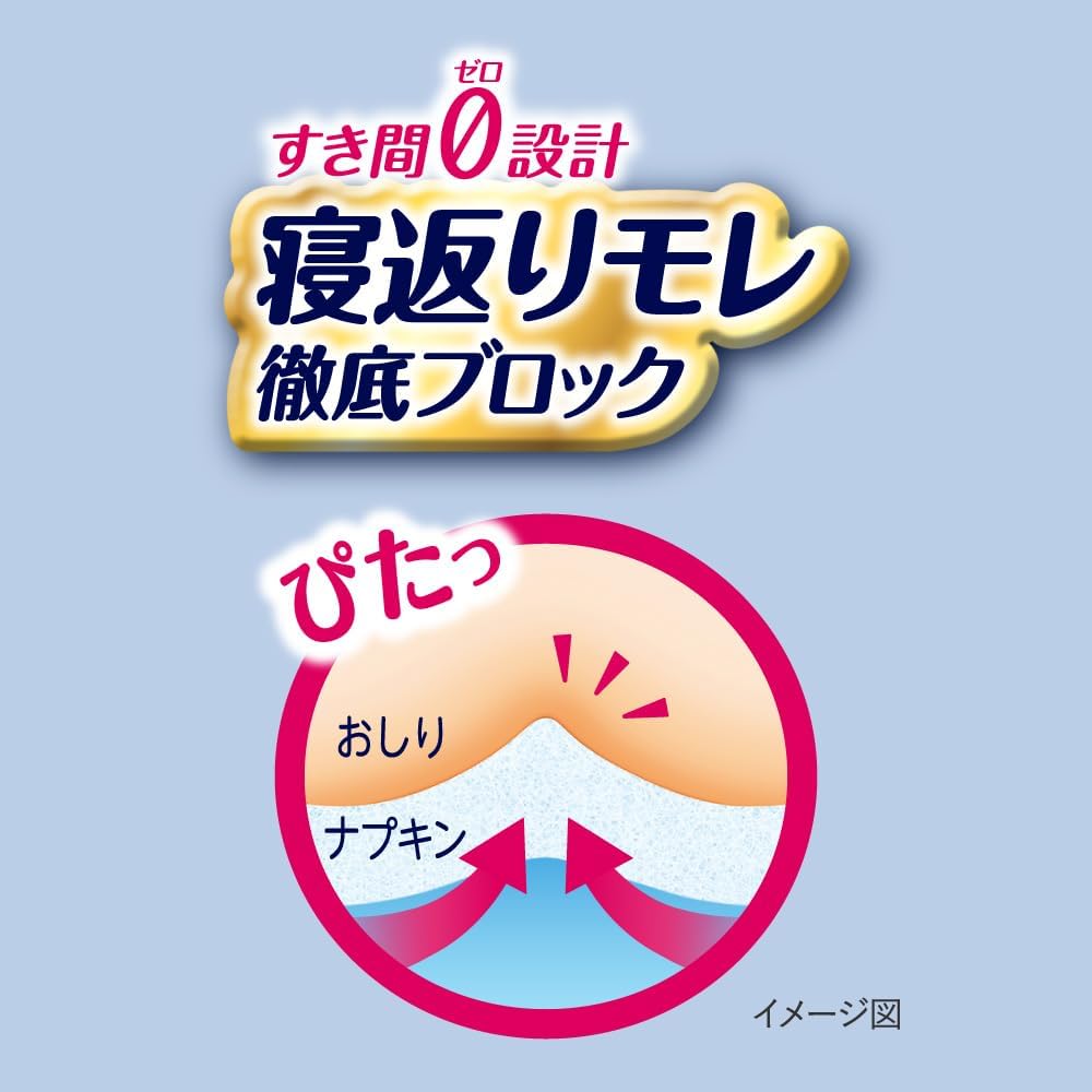 Thumbnail 4 de ロリエ 朝までブロック 400 羽つき夜用ナプキン 40cm・10コ入×3個
