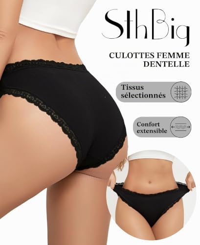 Detalle 2 de Sth Big Culottes femme, lot de 6