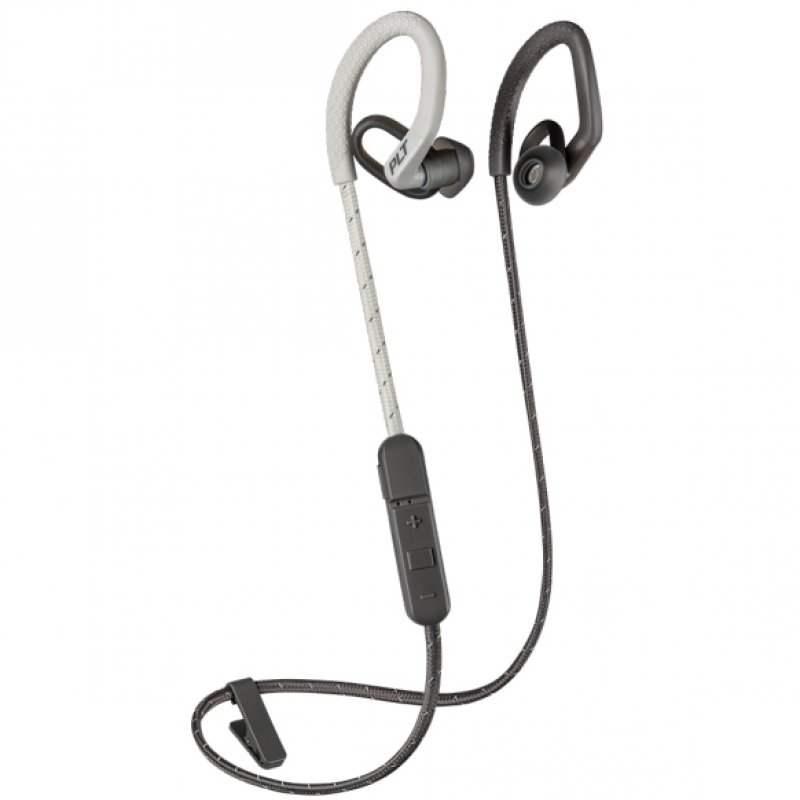 Detalle de Plantronics BackBeat FIT 350: auriculares deportivos Bluetooth con ganchos y autonomía de 6 horas