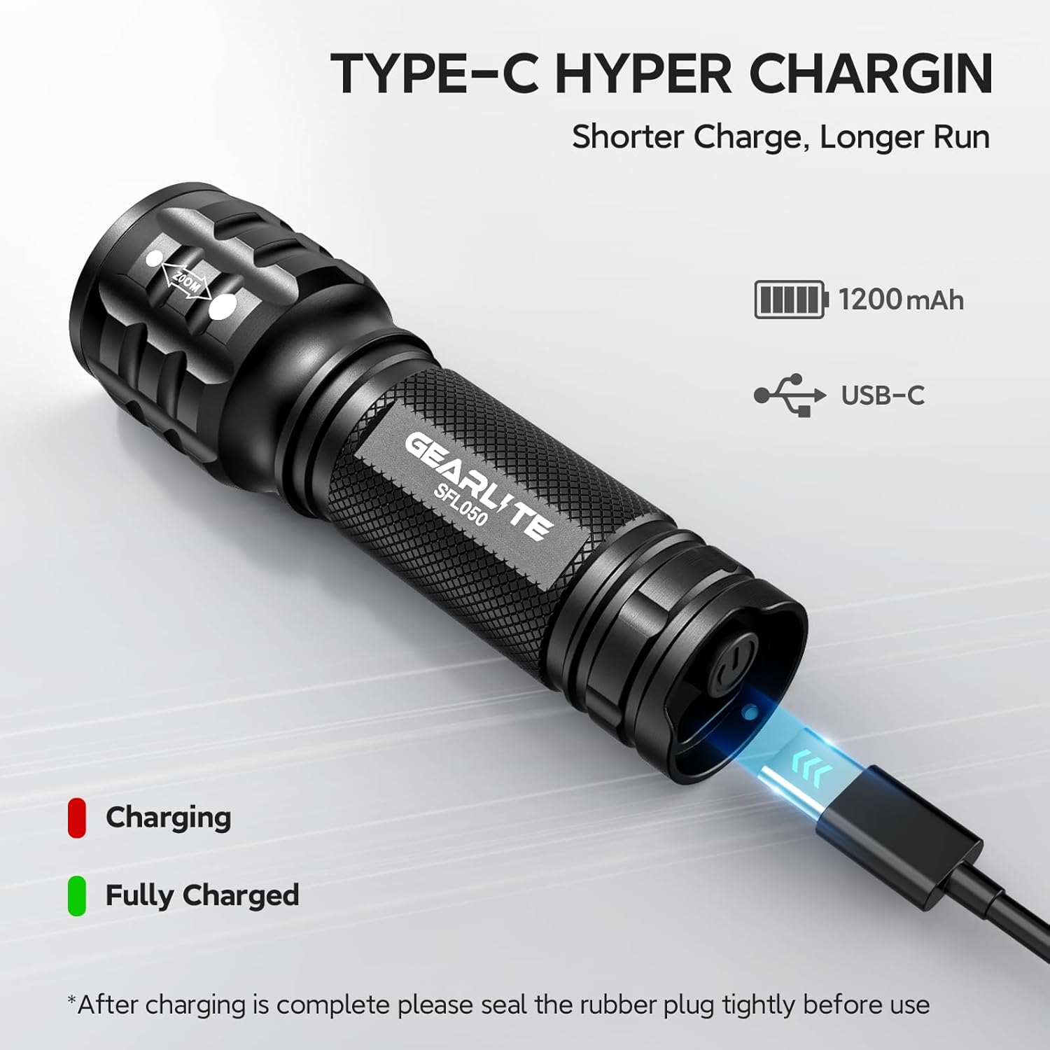 Thumbnail 4 de GEARLITE Rechargeable Torch 2000LM