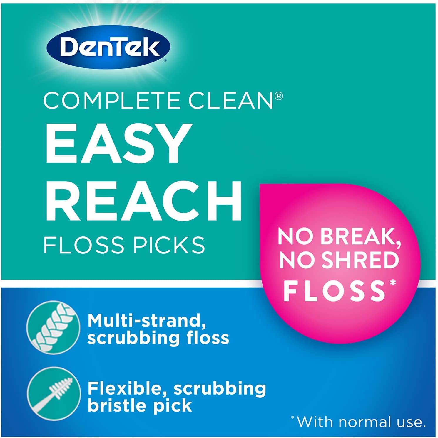 Thumbnail 4 de DenTek Easy Reach Complete Clean 75 🦷