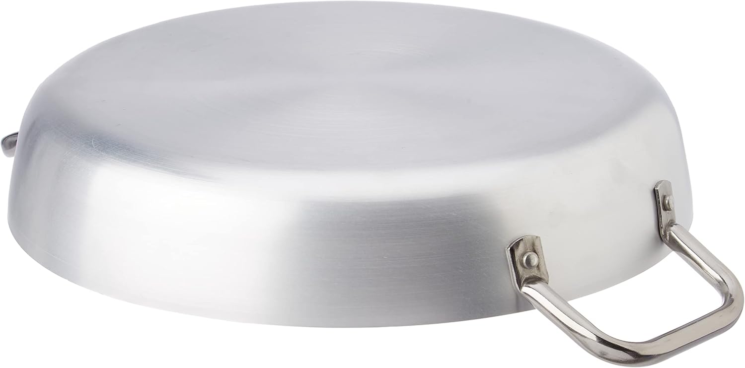 Detalle 2 de Baldassare Agnelli Alluminio 2mm – patelnia aluminiowa 34 cm, 2 uchwyty