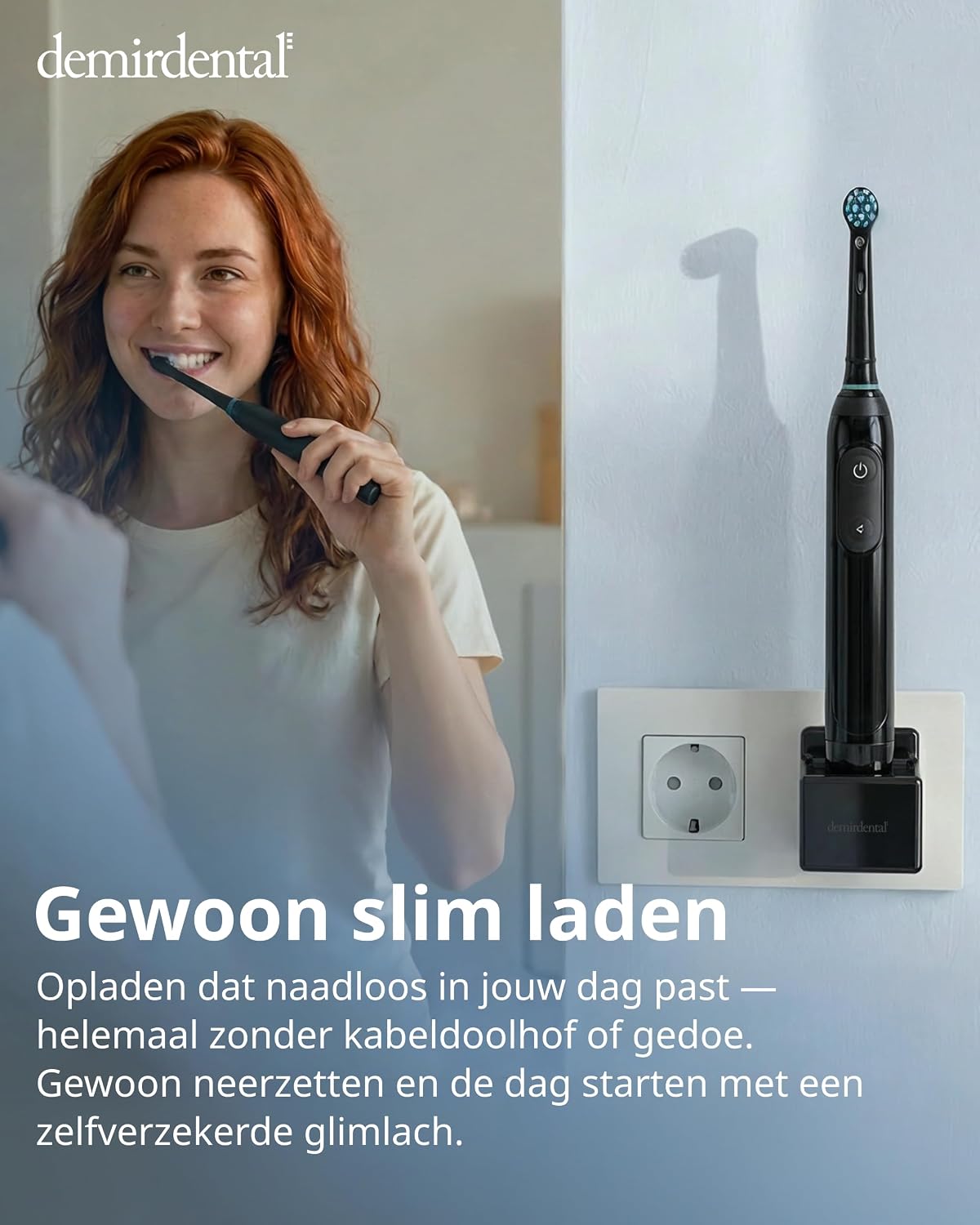 Thumbnail 5 de demirdental wandlader voor Oral-B, compact laadstation met IPX7