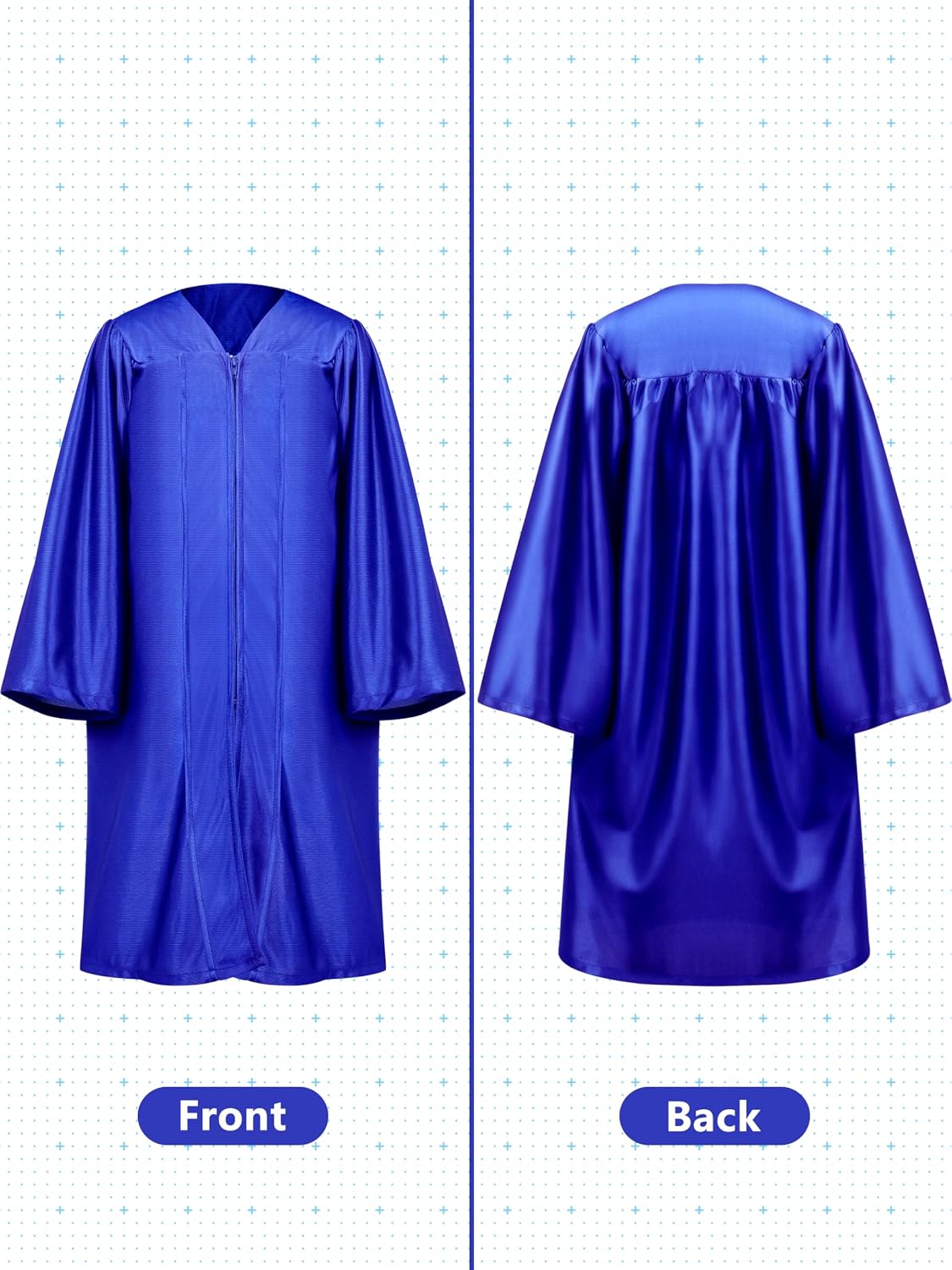 Detalle 2 de QZYL Kindergarten Graduation Cap and Gown Set (2026) with Tassel & Certificate