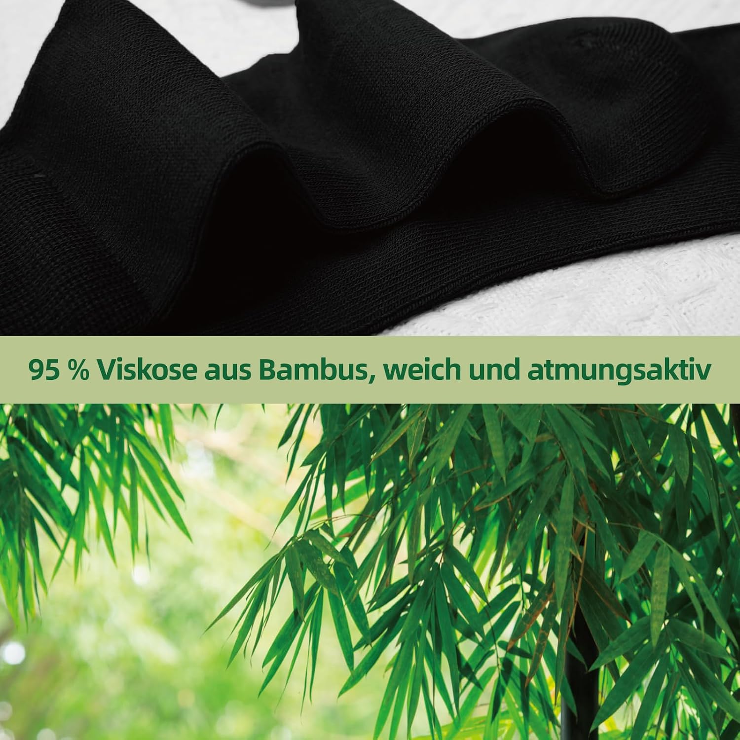 Thumbnail 4 de PUTUO Kinder Socken Nahtlos Bambusviskose 23–38