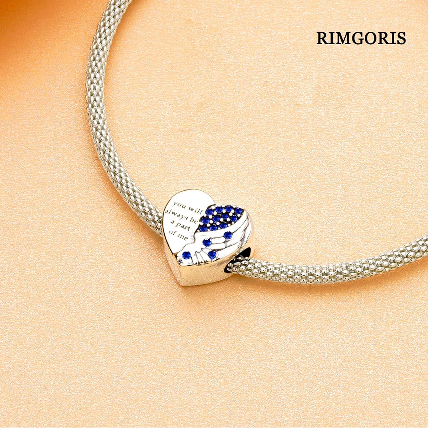 Thumbnail 3 de Rimgoris 925 Sterling-Silber Charm für Damenarmbänder „Ewige Liebe“ (Valentinstag)