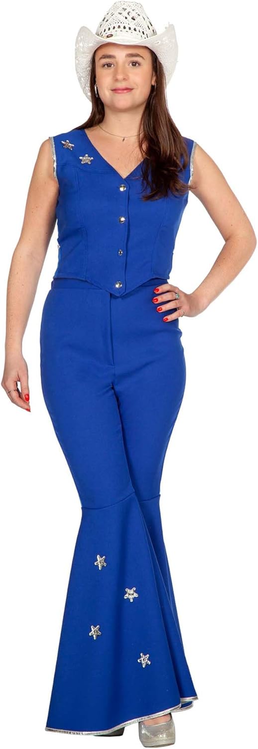 Thumbnail 5 de WILBERS & WILBERS 4619 Festival Disco & Western Outfit für Damen (Weste & Hose, Cowgirl-Look)