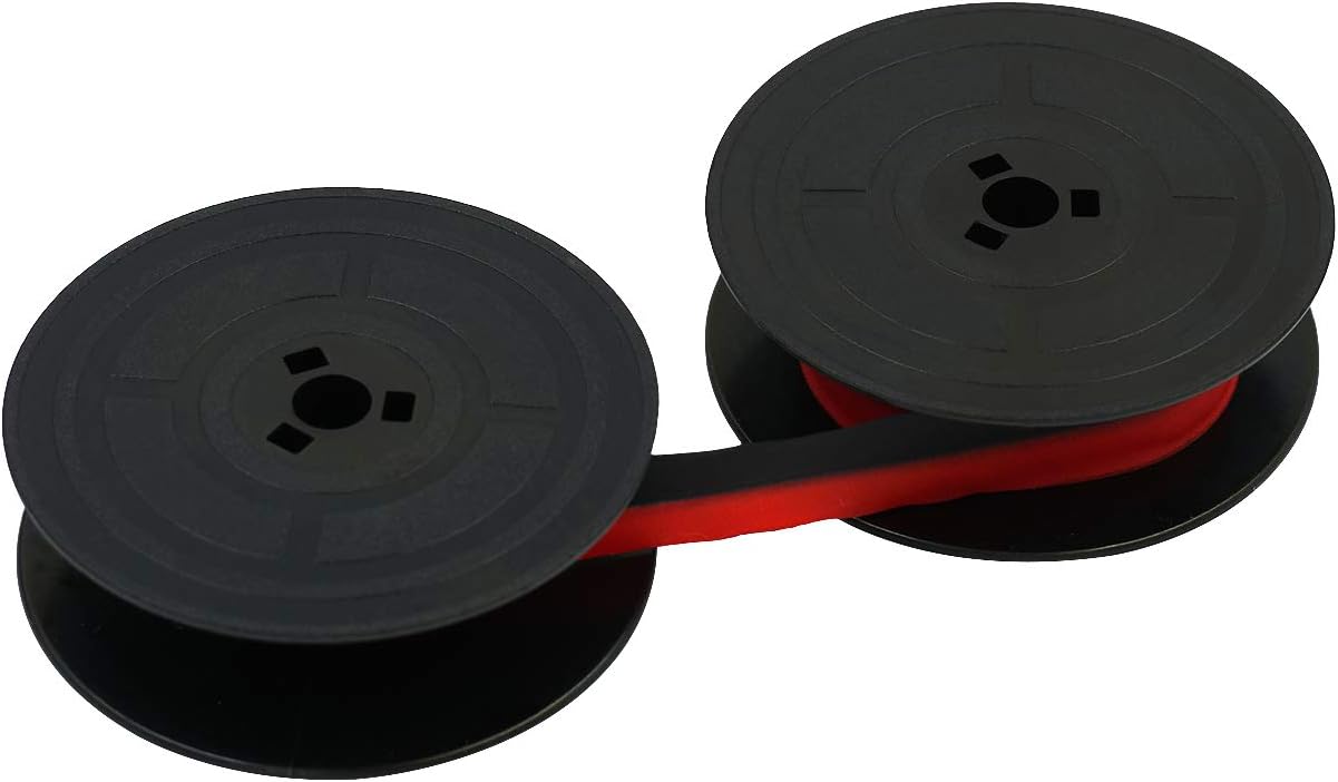 Thumbnail 4 de Printerfield 6 pack nastro in nylon compatibile per macchine da scrivere Olivetti GR.4/GR.8 (nero e rosso)