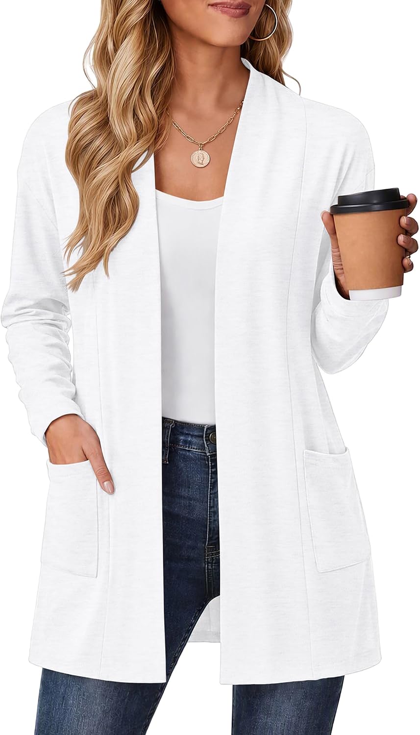 Detalle de Zeagoo Women's Cardigan, Long Sleeve