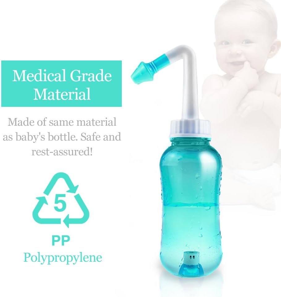 Detalle 2 de Waterpulse Neti Pot 300ml nasal rinse bottle