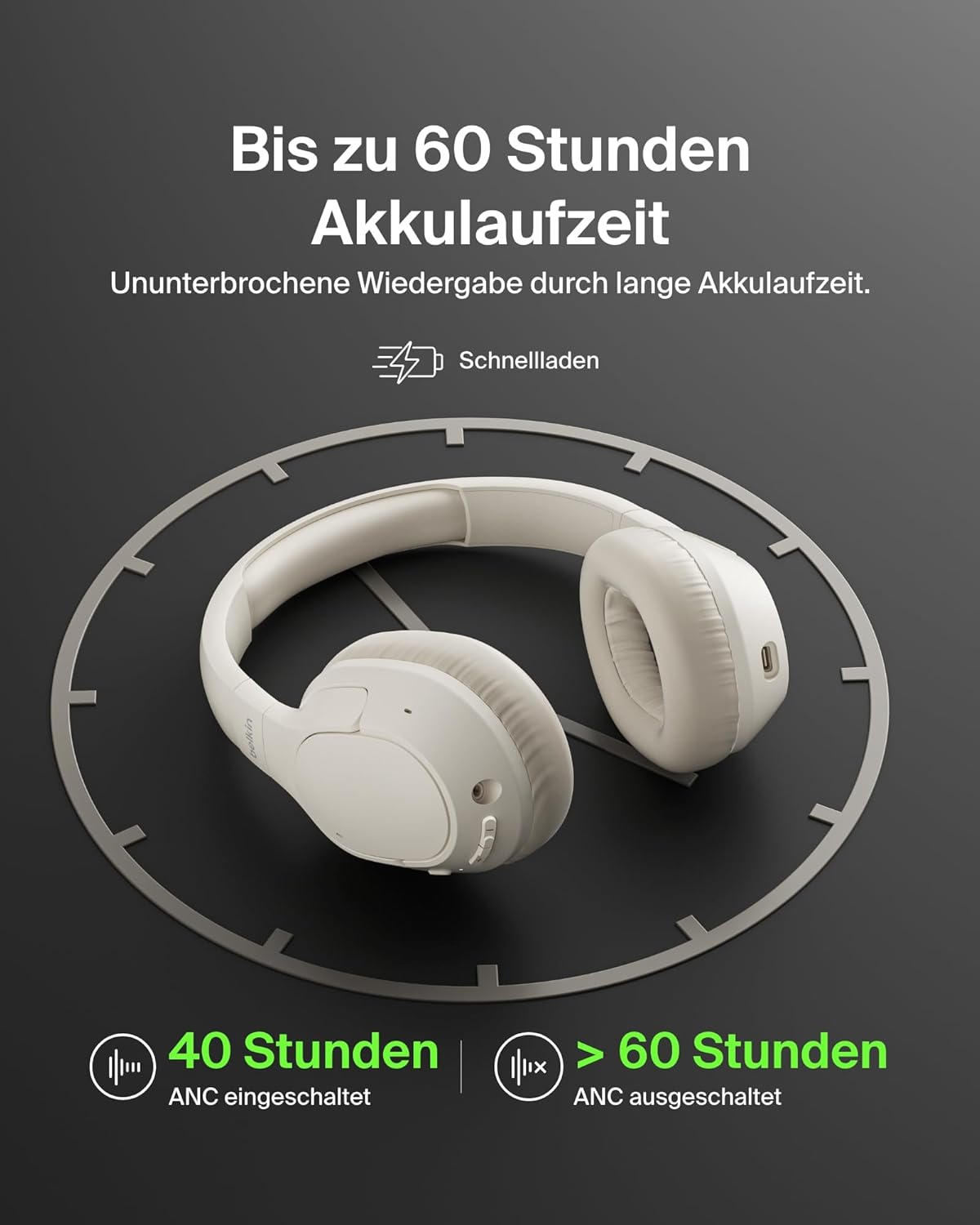 Thumbnail 5 de Belkin SoundForm Isolate Kopfhörer