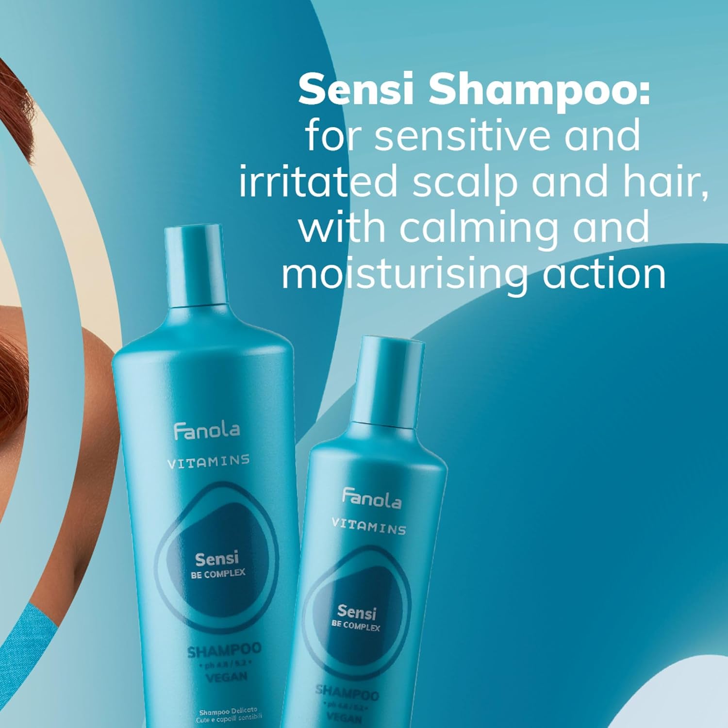 Detalle 2 de FANOLA Sensi Care Shampoo Cute, 1000 ml