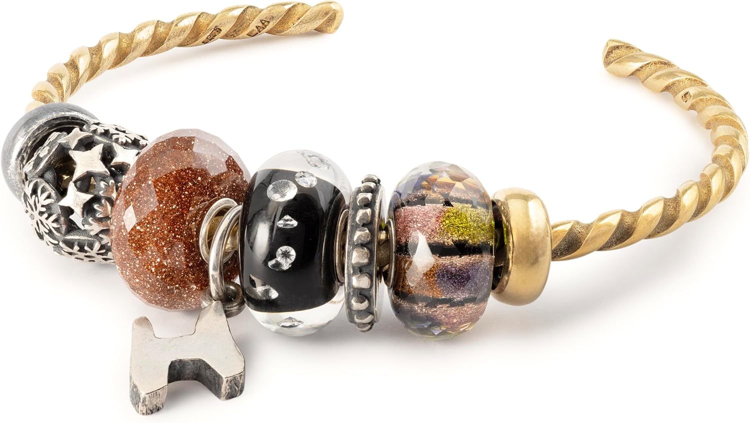 Thumbnail 2 de Trollbeads Stelle e desideri invernali 2024: perline d'argento fatte a mano