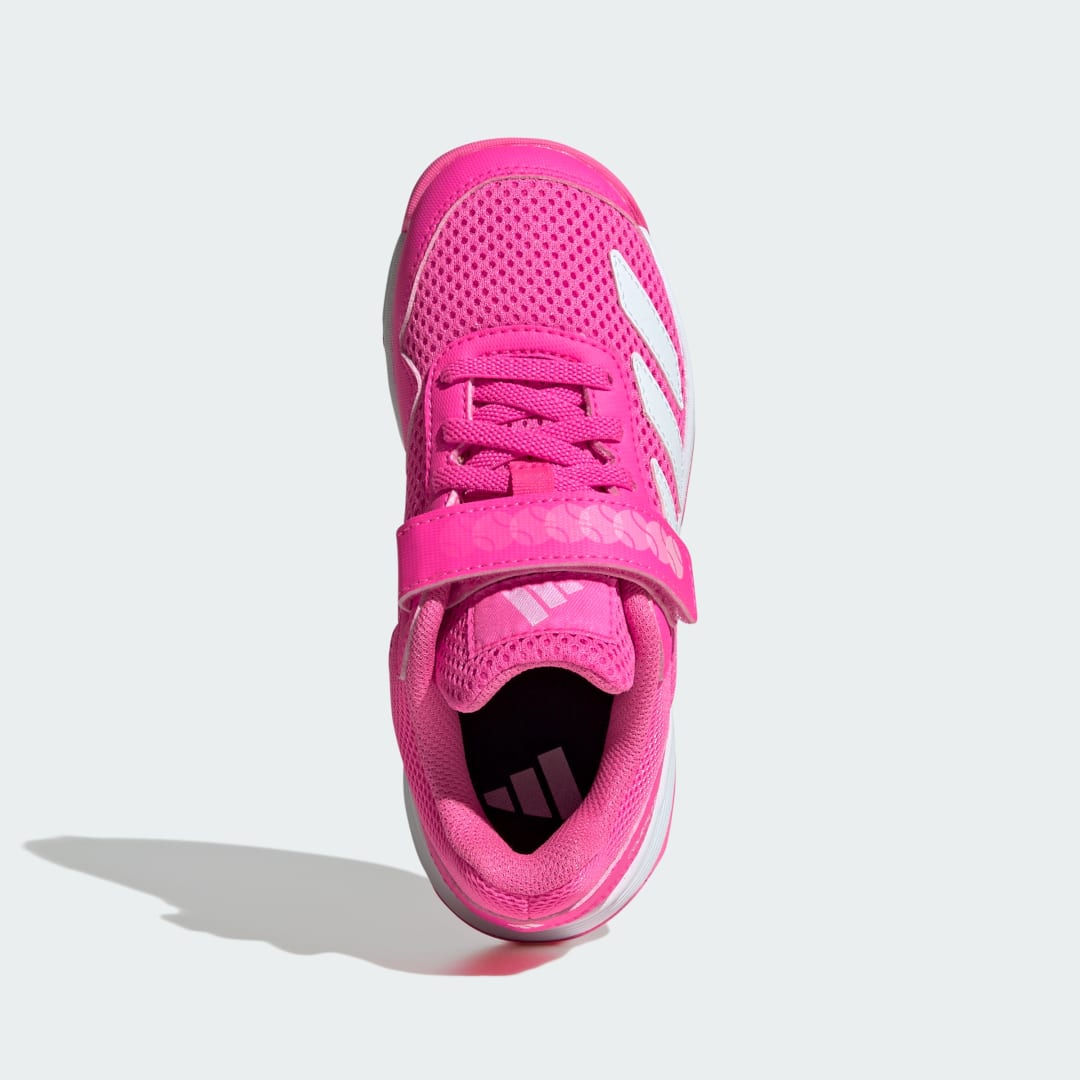 Thumbnail 1 de Adidas Courtflash Hook-and-Loop Tennis (Niños) — Rosa