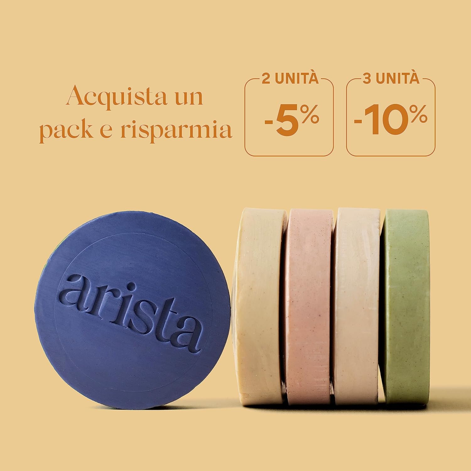Thumbnail 5 de Arista Ayurveda Shampoo Solido per Capelli Grassi con Frutto di Sidr, Jojoba e Argilla Gialla (80 g)