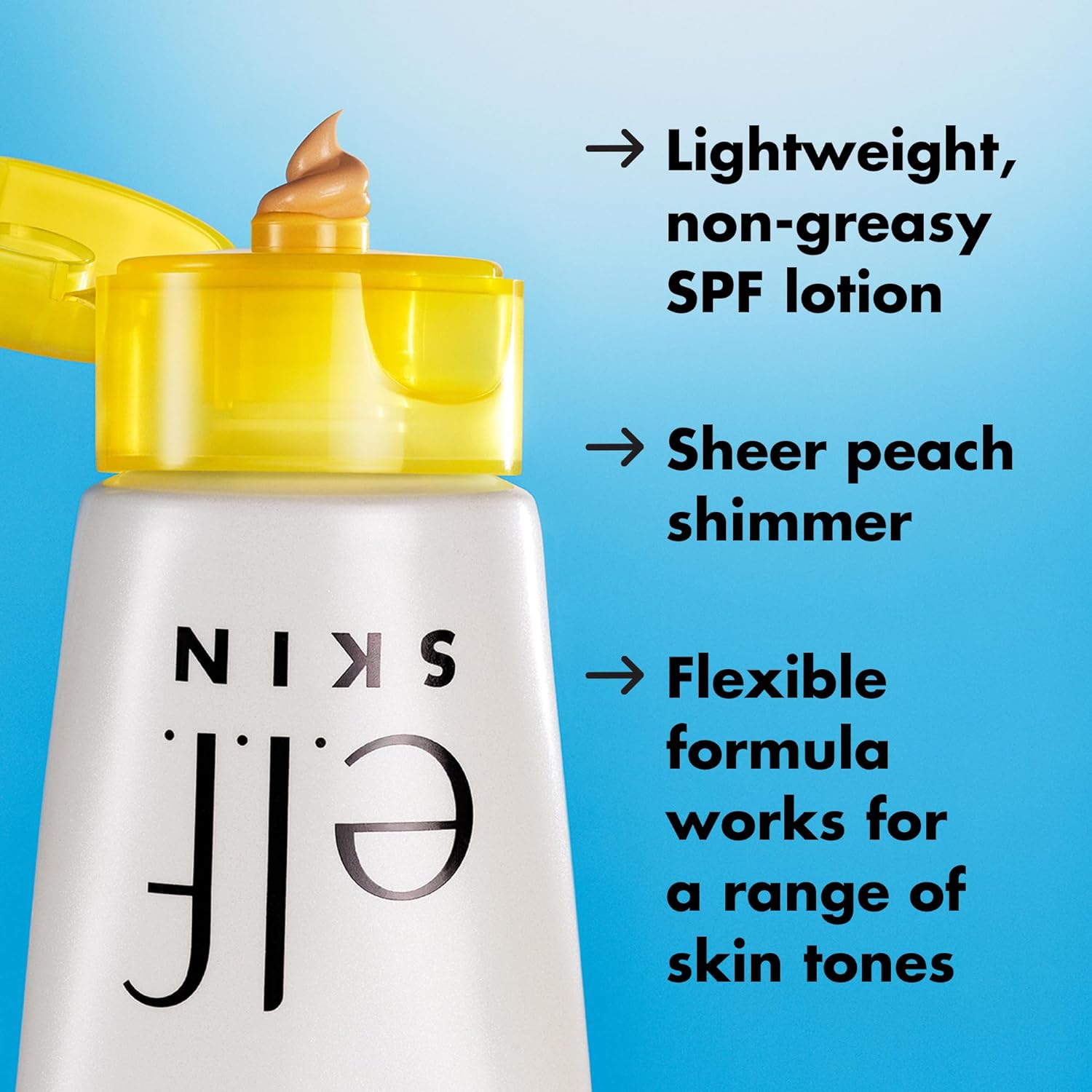 Detalle de e.l.f. SKIN Suntouchable Whoa Glow SPF 30, Sunlight