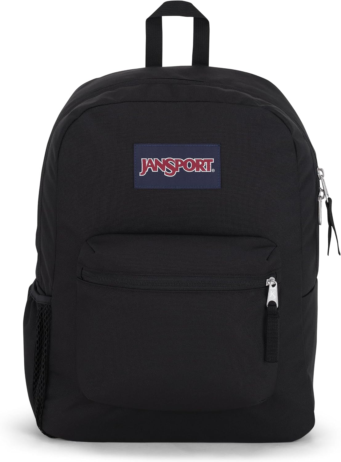 Detalle de JanSport 26L Cross Town Backpack – 12 inch Classic Daypack, Black