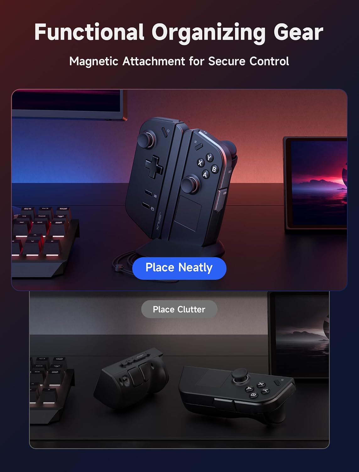 Thumbnail 5 de JSAUX Griffgurt-Set für Lenovo Legion Go Controller