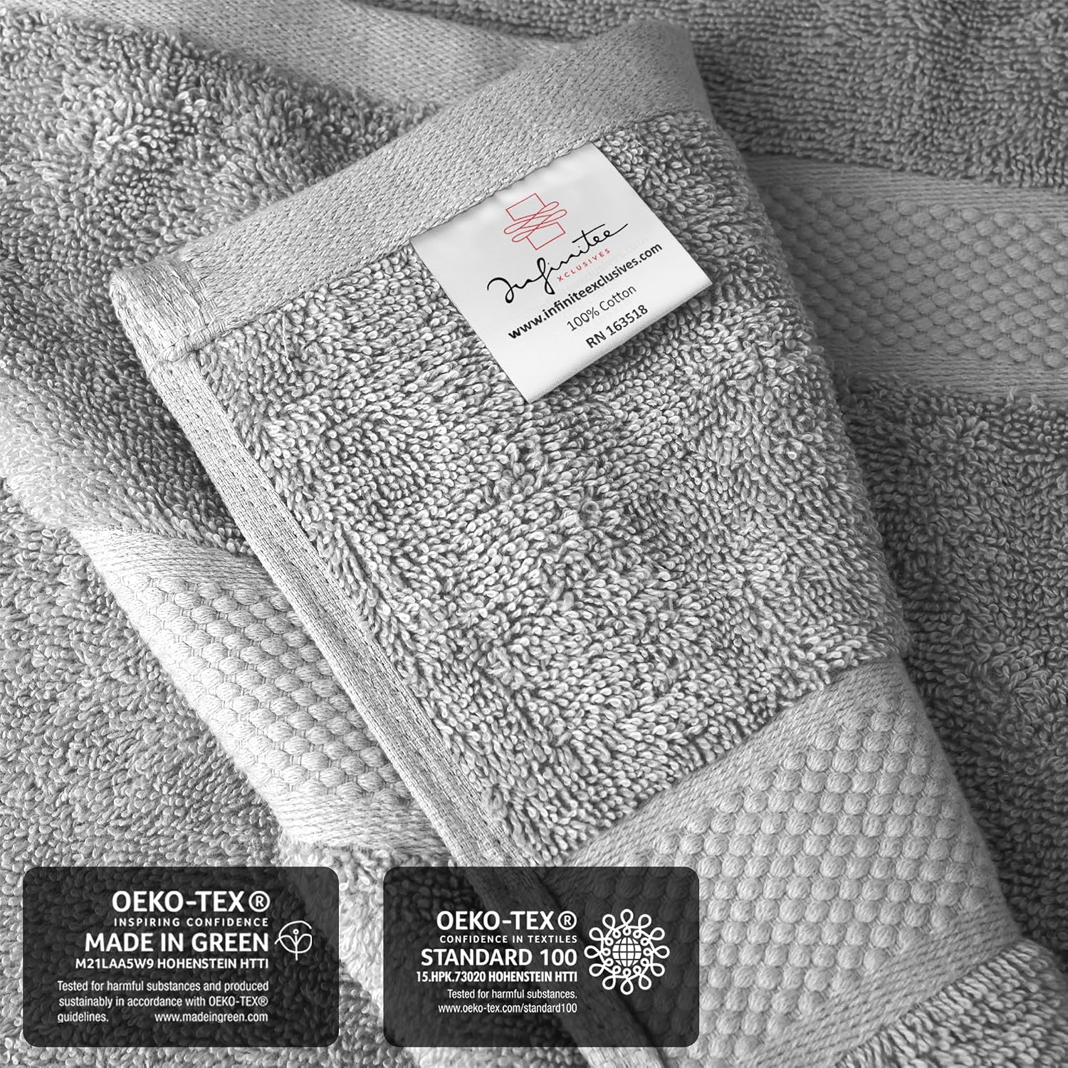 Thumbnail 4 de Infinitee Xclusives Bath Sheets 90x180cm