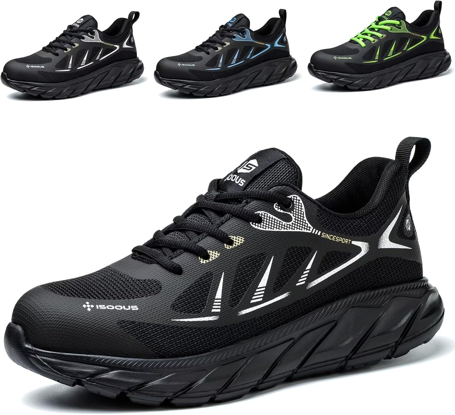 Detalle de Scarpe Antinfortunistiche Uomo e Donna: leggerezza, protezione con punta in acciaio e høy traspiranti