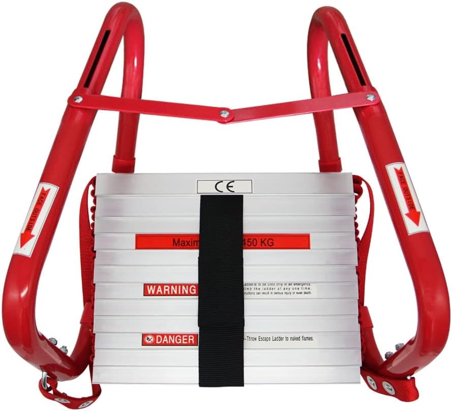 Thumbnail 6 de Hausse 724190825600 13-Foot Retractable Fire Escape Ladder, Aluminum