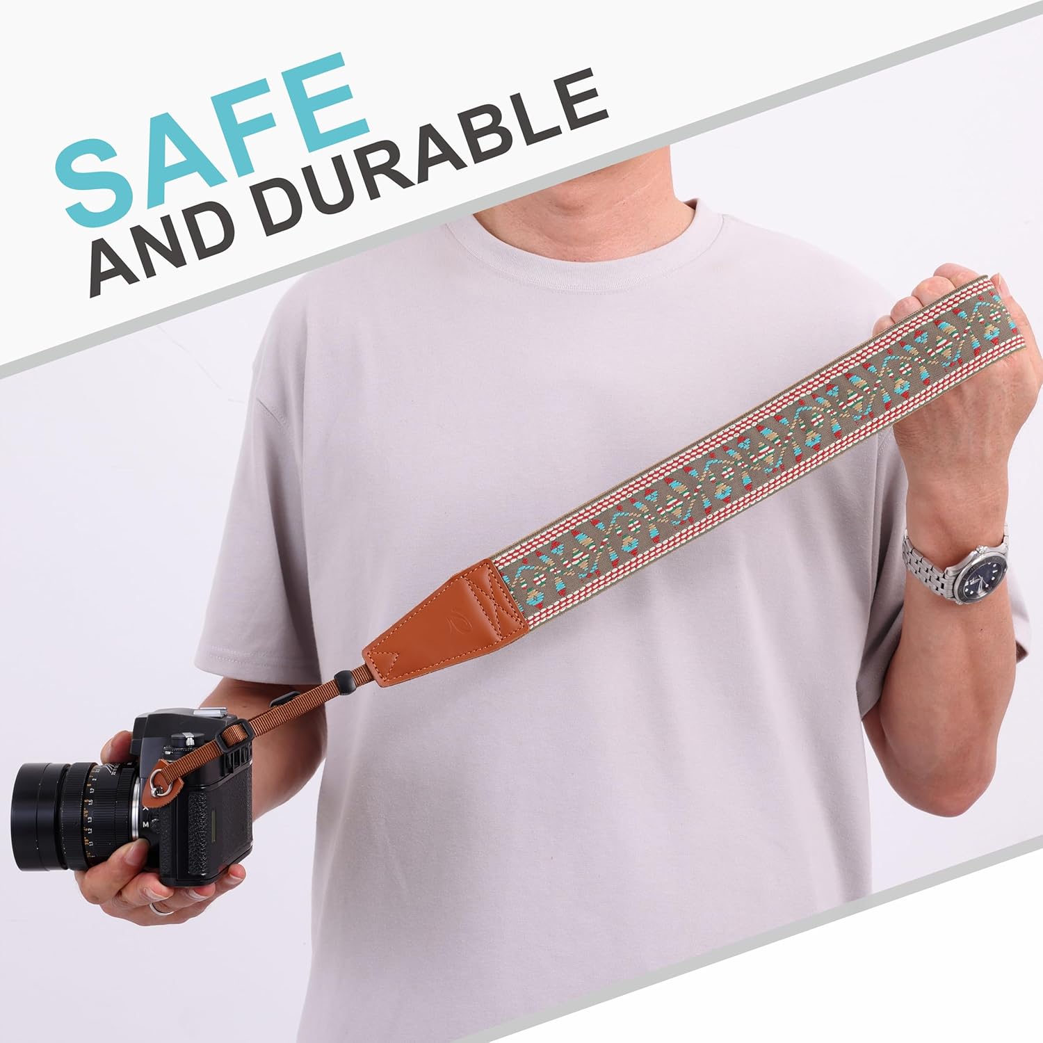 Thumbnail 6 de Padwa Lifestyle Kameragurt 5 cm 📷