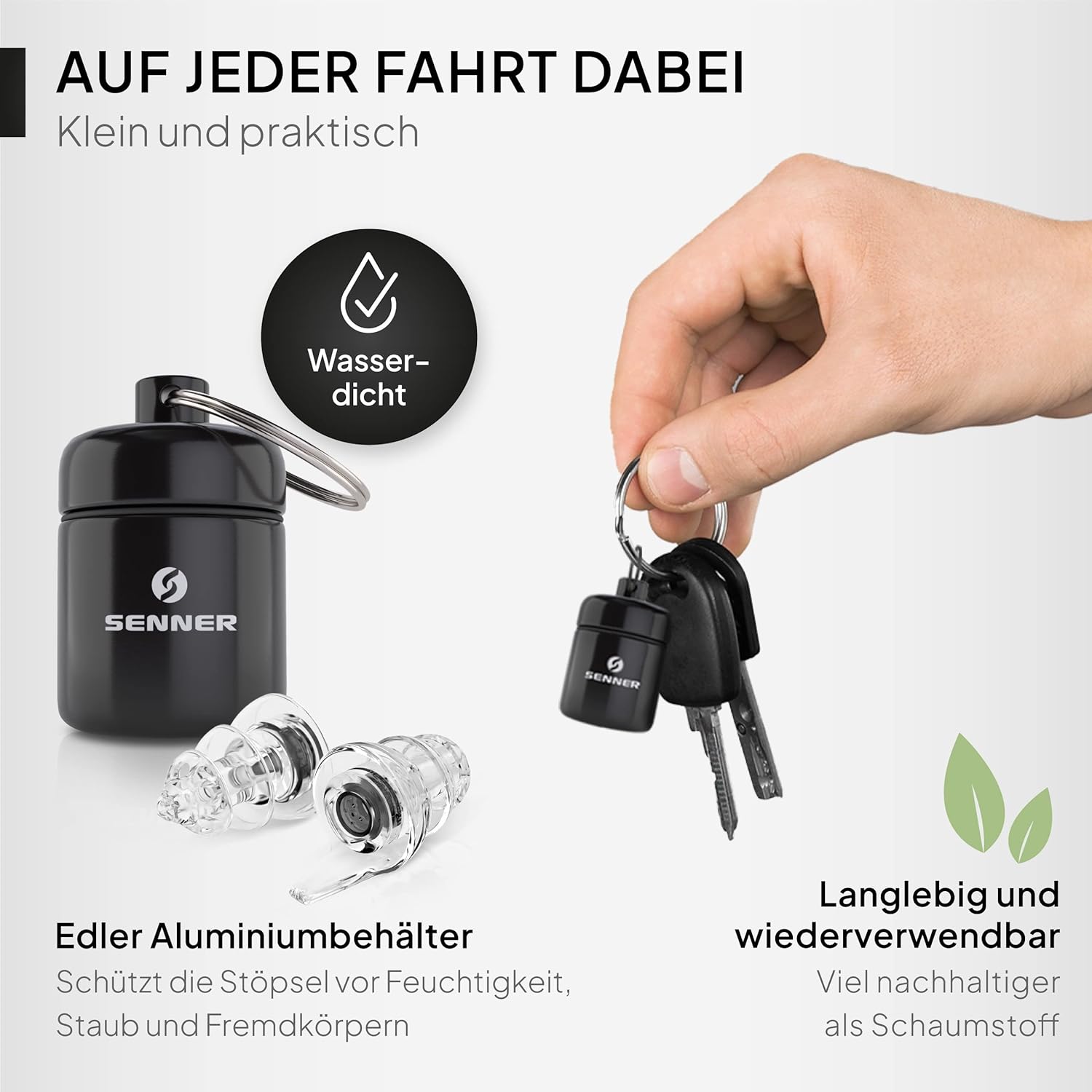 Thumbnail 5 de Senner ® MotoPro Gehörschutz – Ohrstöpsel für Motorrad- und Motorsport-Nutzung