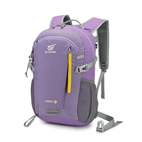Detalle de SKYSPER Leicht Wanderrucksack 20L – kompakt, atmungsaktiv und sicher für Outdoor-Touren