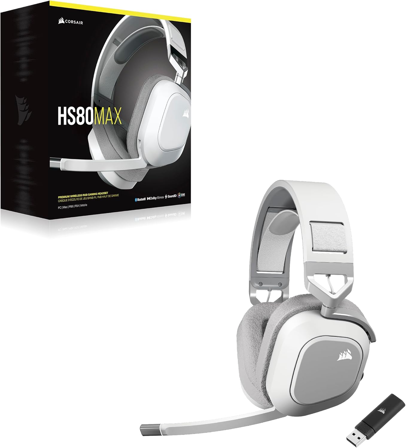Thumbnail 8 de Corsair HS80 MAX Wireless: Auriculares Gaming Multiplataforma