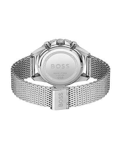 Thumbnail 2 de BOSS Orologio con Cronografo al Quarzo da Uomo ADMIRAL – Cinturino Maglia in Acciaio Inossidabile Argentato (1513905)