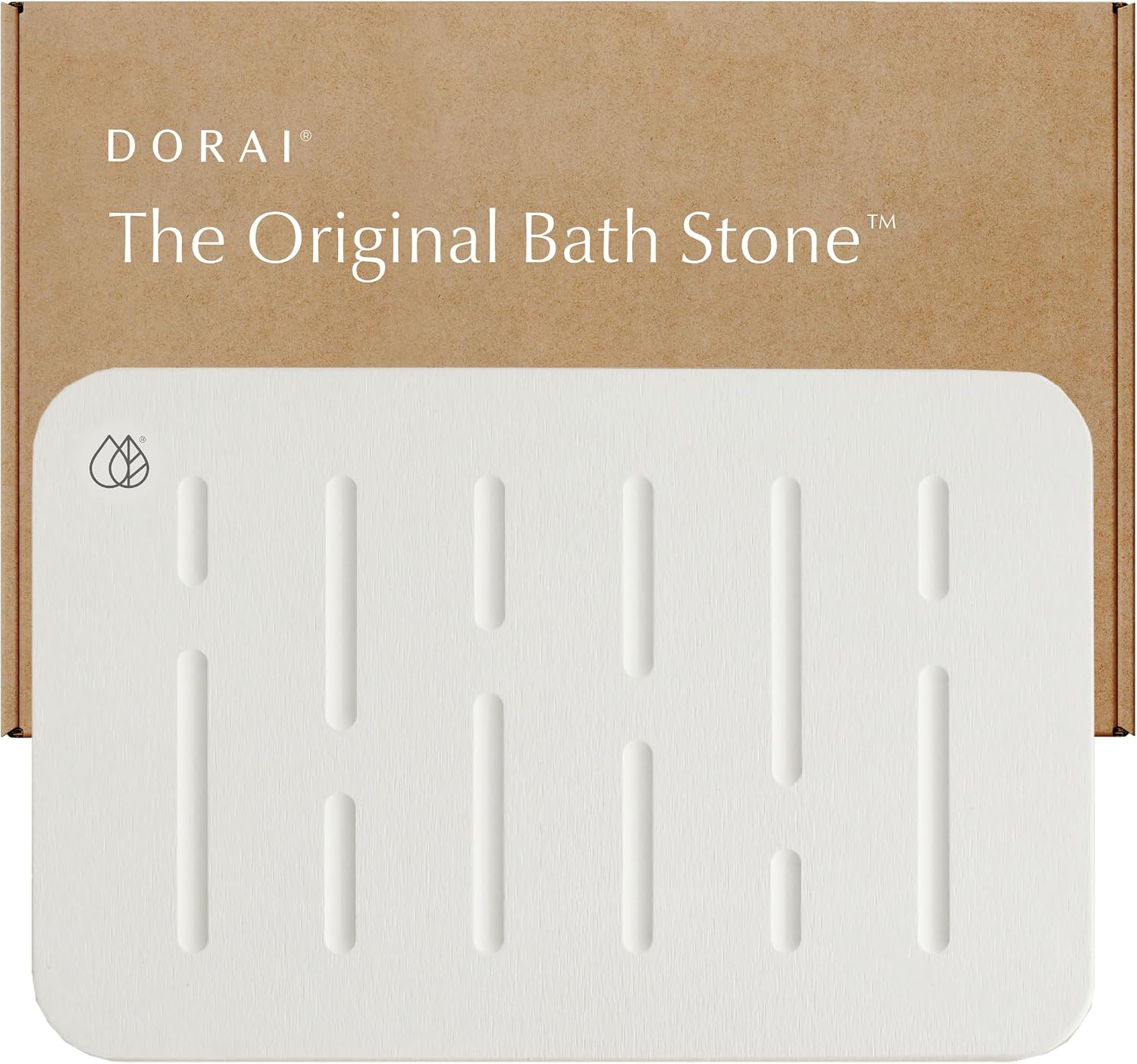 Detalle de Dorai Bath Stone Mat 23.6"x15.4" ⚙