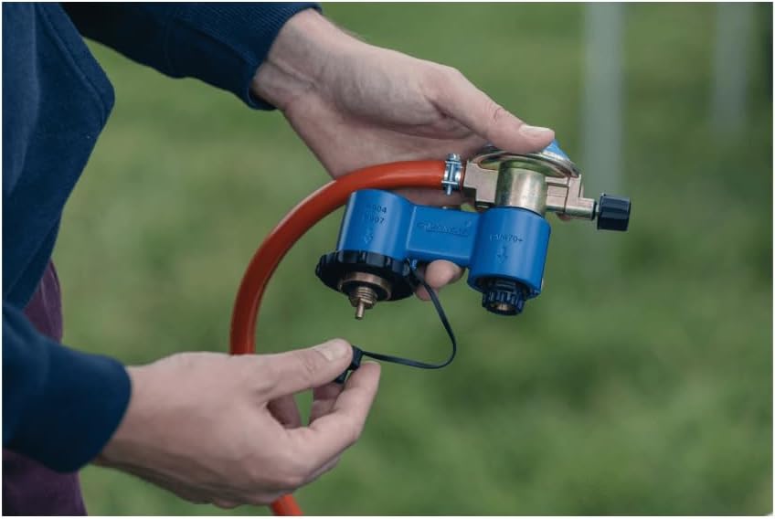 Thumbnail 1 de Campingaz Twin Connection with Gas Pressure Regulator for CV 300/470 Plus and R904/R907