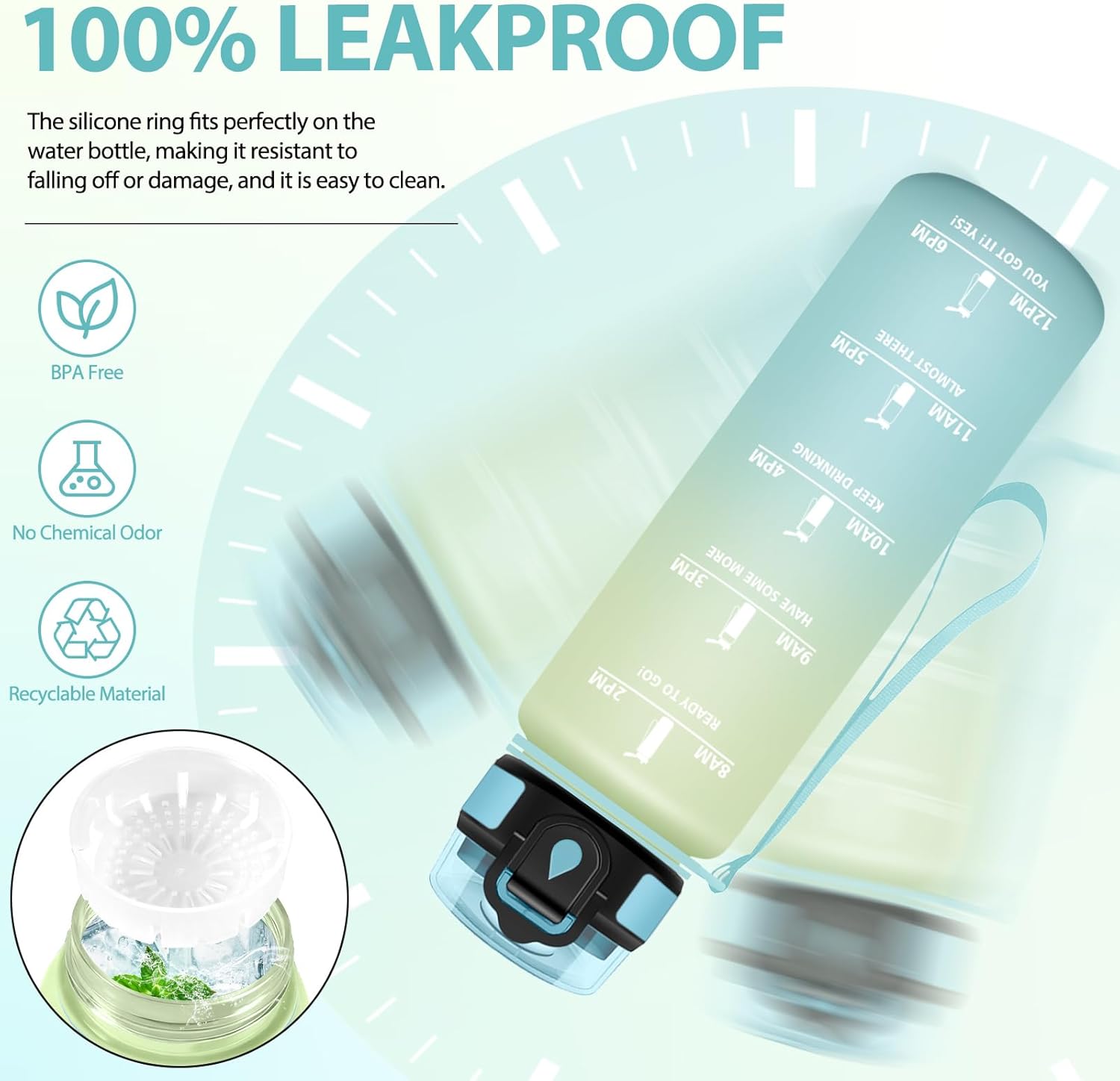 Thumbnail 4 de Baramumu Borraccia 1000ML Senza BPA