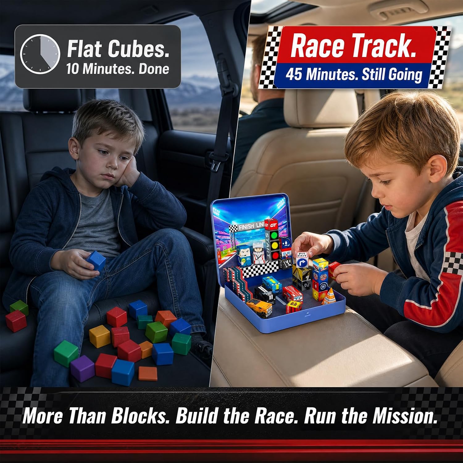 Thumbnail 2 de burgkidz Magnetic Building Blocks 48-piece Set