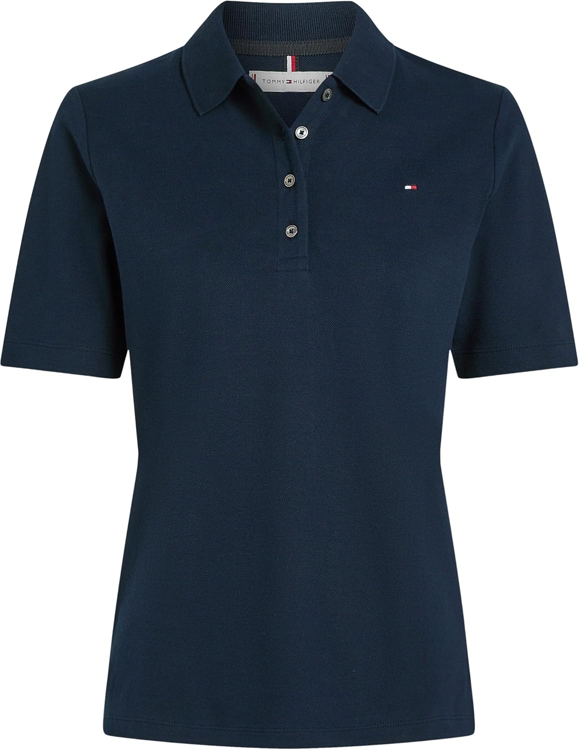 Thumbnail 4 de Tommy Hilfiger Donna Polo Maniche Corte 1985: Maglietta Polo Piqué Regular Fit
