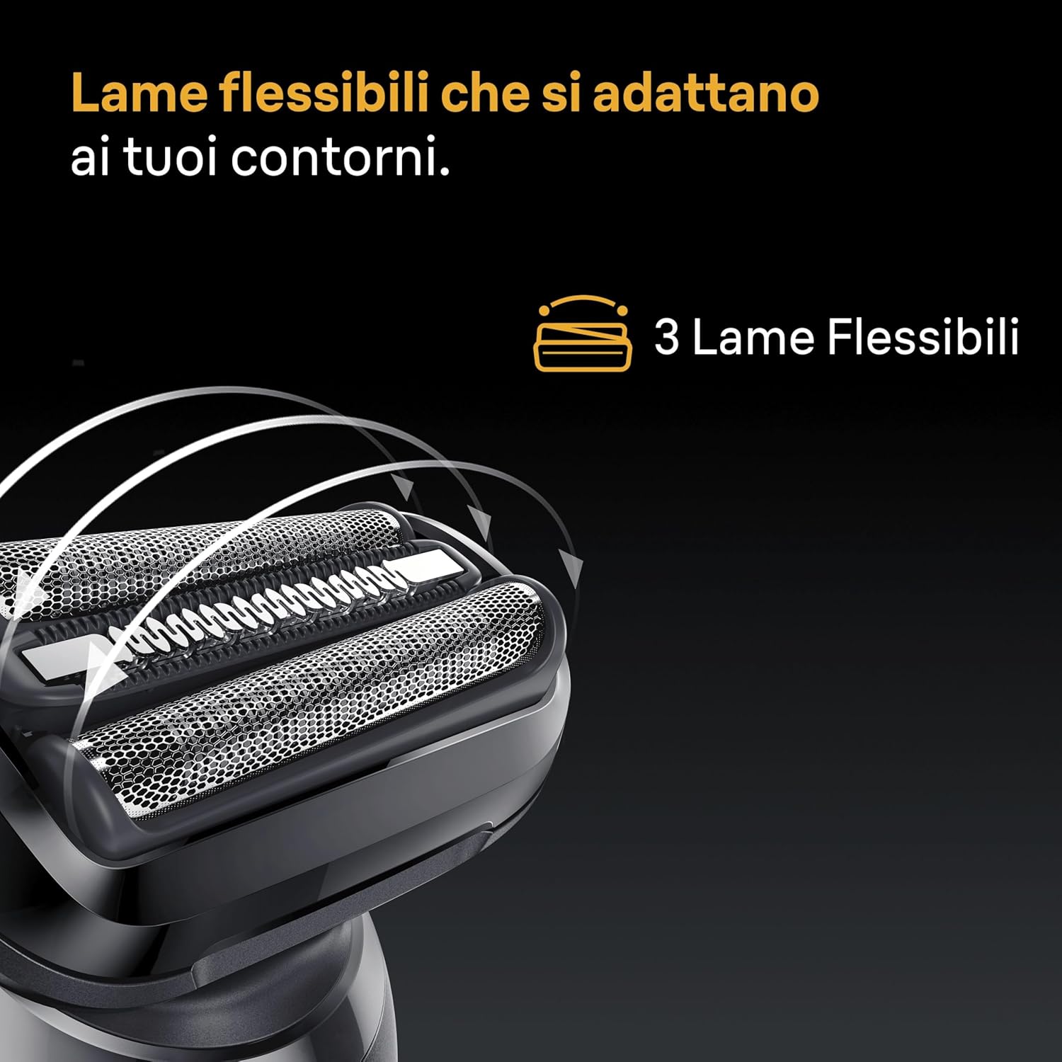 Thumbnail 2 de Braun Series 5 Rasoio Blu 52‑B1200SI