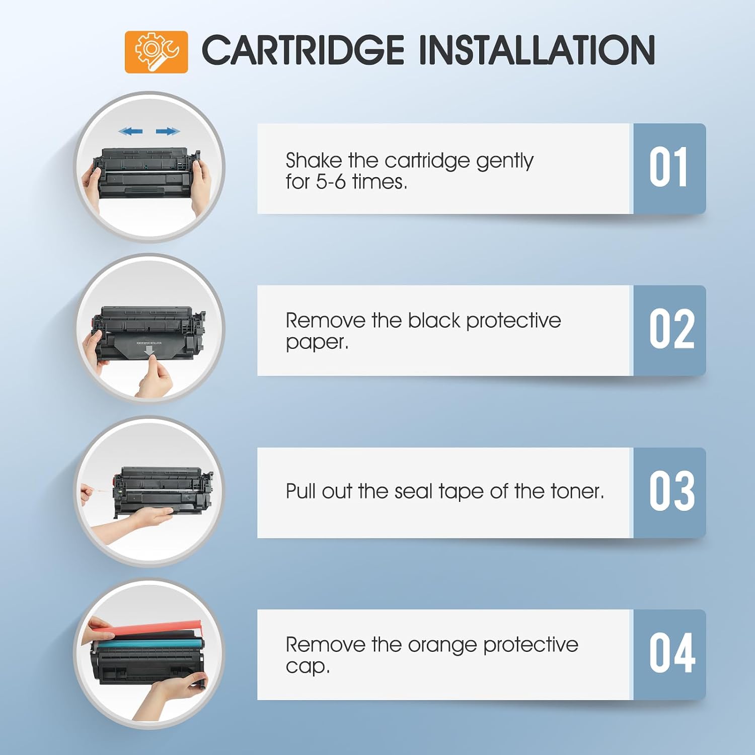 Detalle 2 de Cool Toner CF287A 87A Black Toner, 2-Pack, 9,000 Pages per Cartridge