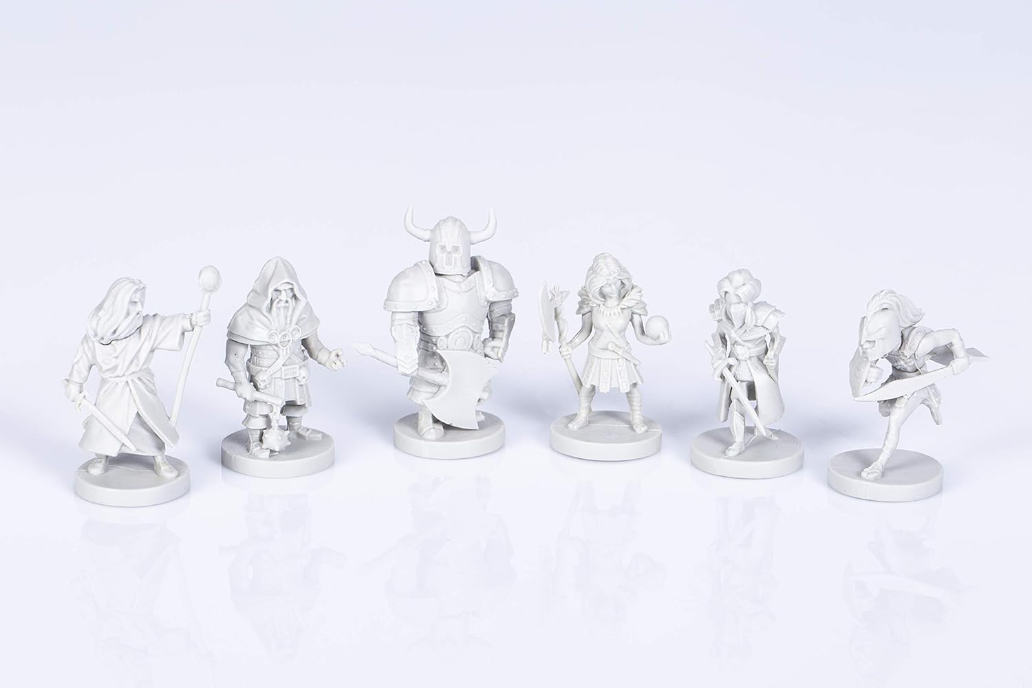 Thumbnail 1 de ALBI 26928 Karak: set miniature da 6 pezzi (5 cm) con anelli per identificazione