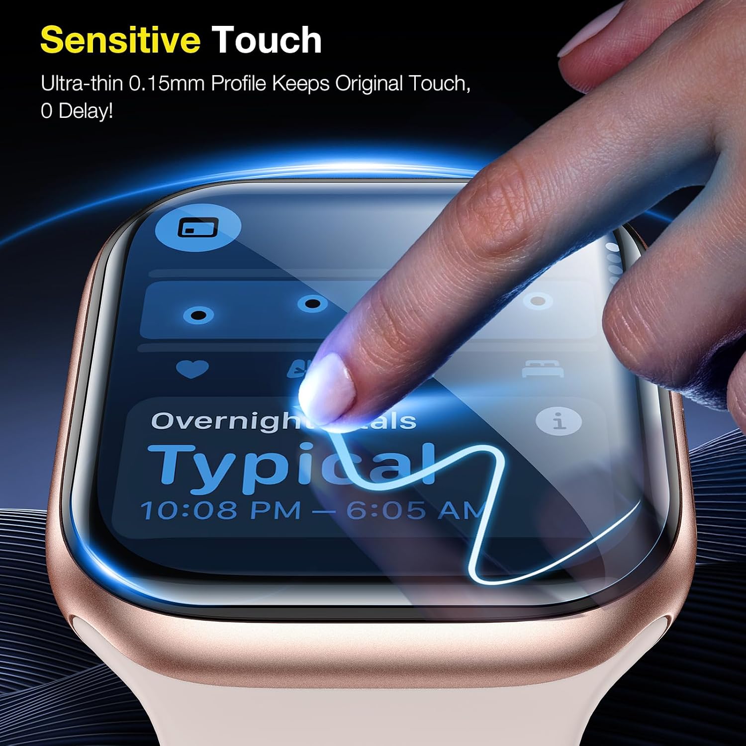 Thumbnail 4 de LK 6-Pack 42mm TPU Screen Protectors for Apple Watch Series 12/11/10