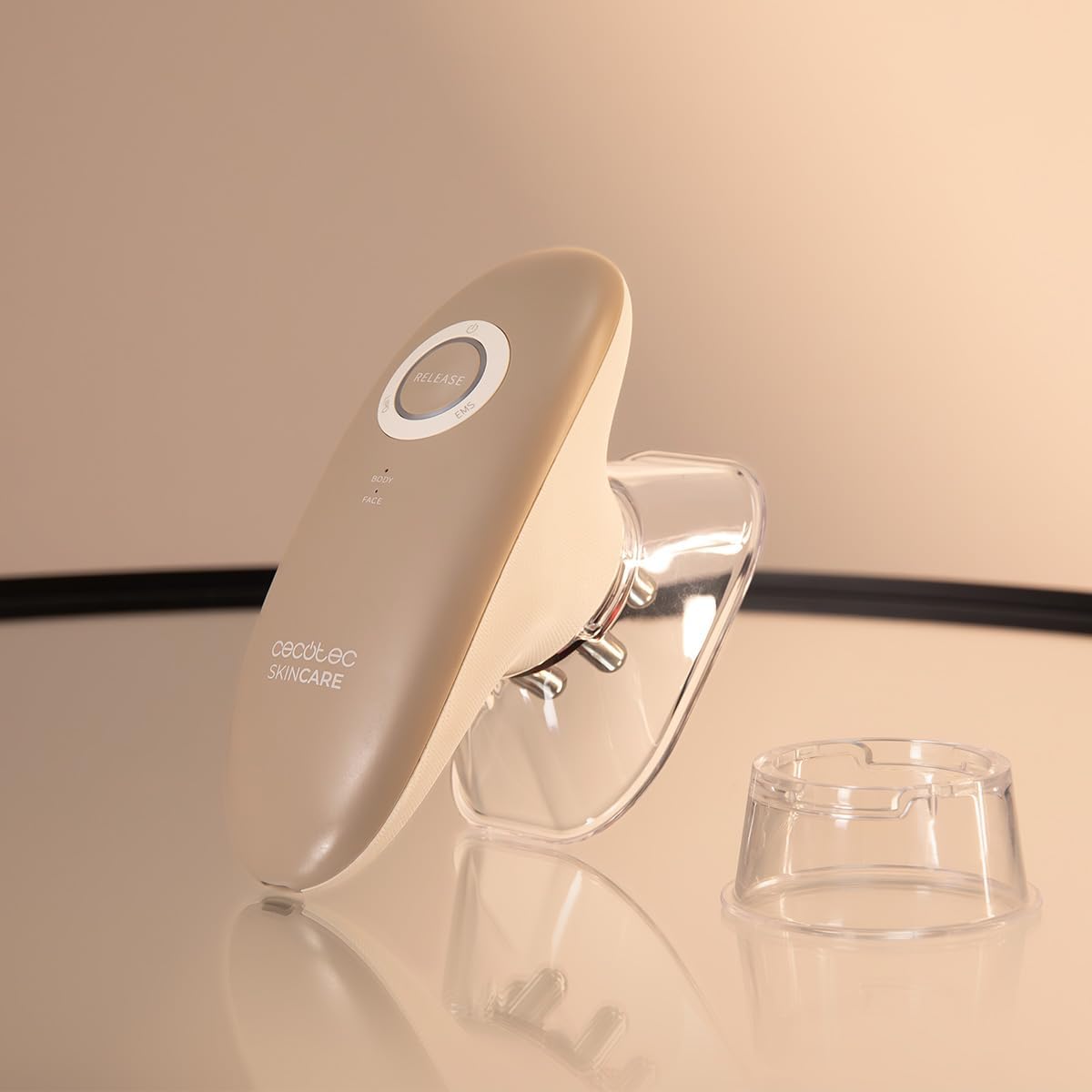 Detalle de SkinCare Push Up Suction de Cecotec — Masseur Corpo Anti-Cellulite et Soin Visage