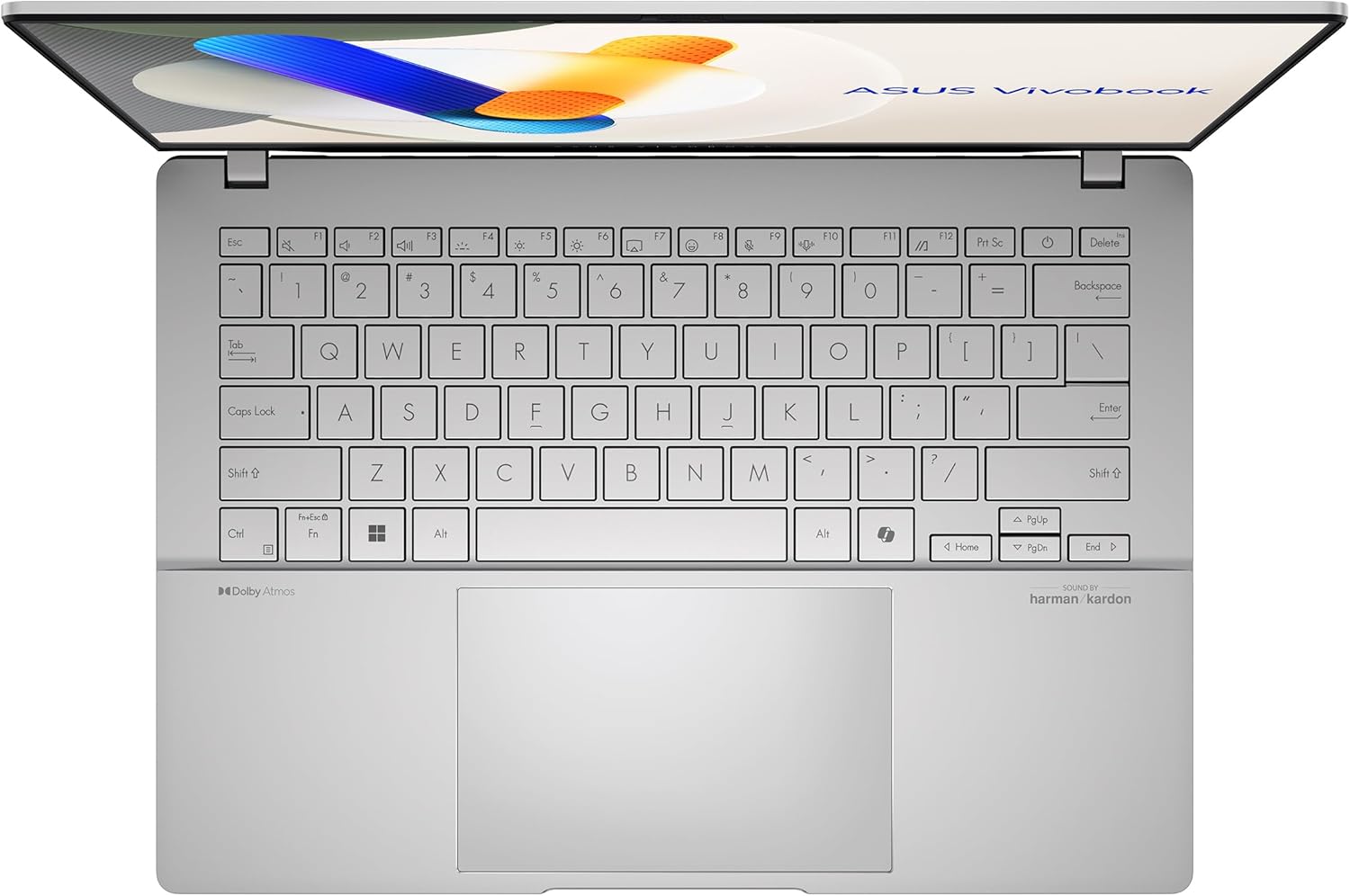 Detalle 2 de ASUS Vivobook S 14 M5406KA#B0DPG333XZ: notebook in alluminio con display OLED da 14" e IA Copilot+