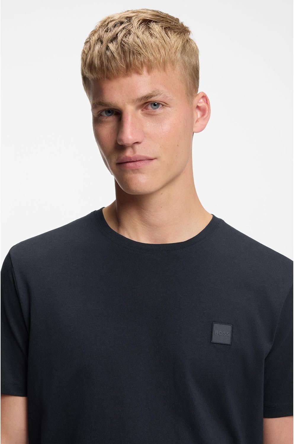 Thumbnail 2 de BOSS Herren Tales Relaxed-Fit T-Shirt aus Baumwoll-Jersey mit Logo-Aufnäher