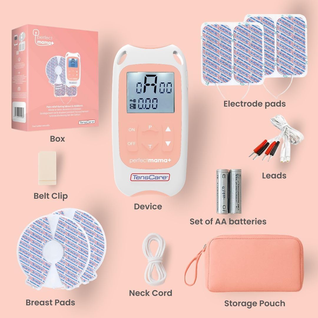 Thumbnail 6 de TensCare Perfect Mama+ TENS device for drug-free labour pain relief with contraction timer