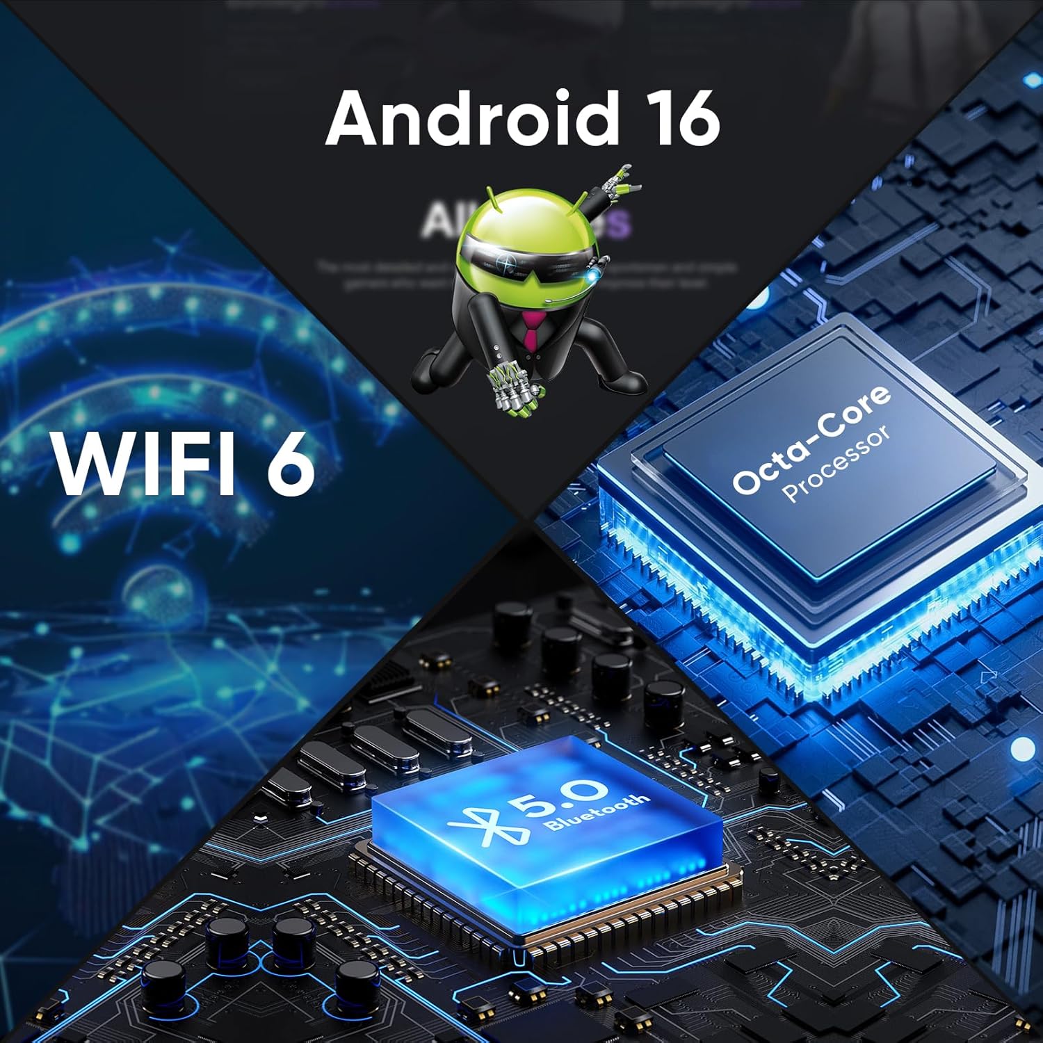 Thumbnail 2 de WXUNJA C5 11" Android 16 Tablet 128GB