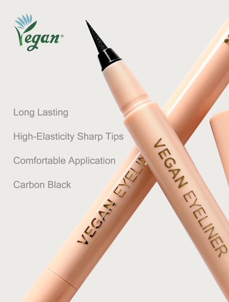Thumbnail 1 de MIZON Liquid Vegan Eyeliner noir intense à pointe feutre ultra fine – Waterproof